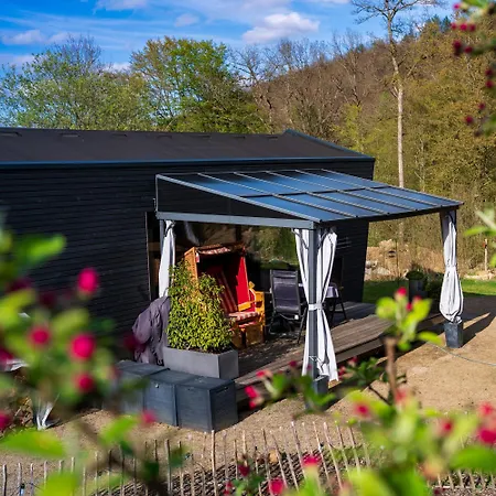 Cabin Westerwald Sauna Zubuchbar Niederdreisbach Extérieur photo